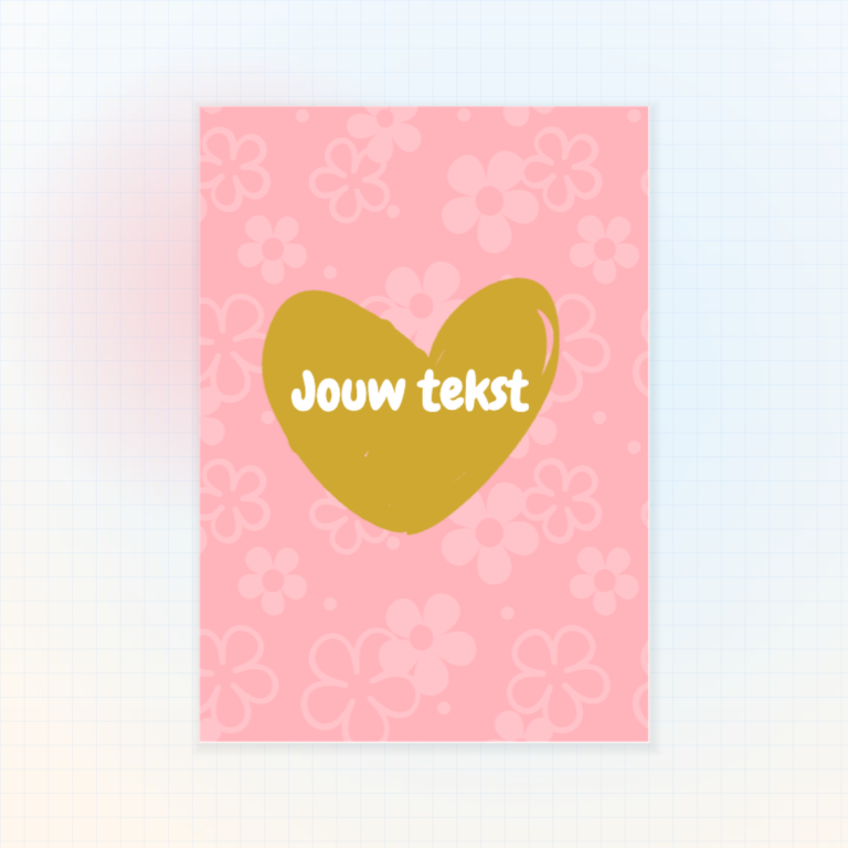 Geboortesticker Hartje